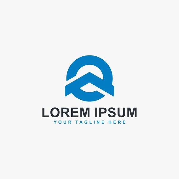 Monogram O emlak logosu tasarım vektörü. Daire ev işareti logosu.