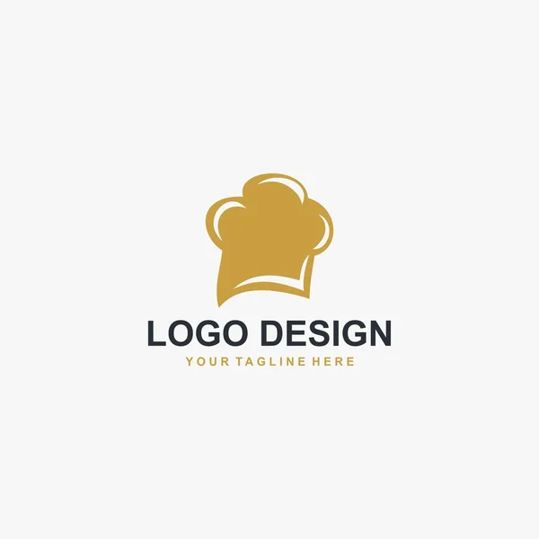 Pan Panadería Logo Diseño Vector — Vector de stock