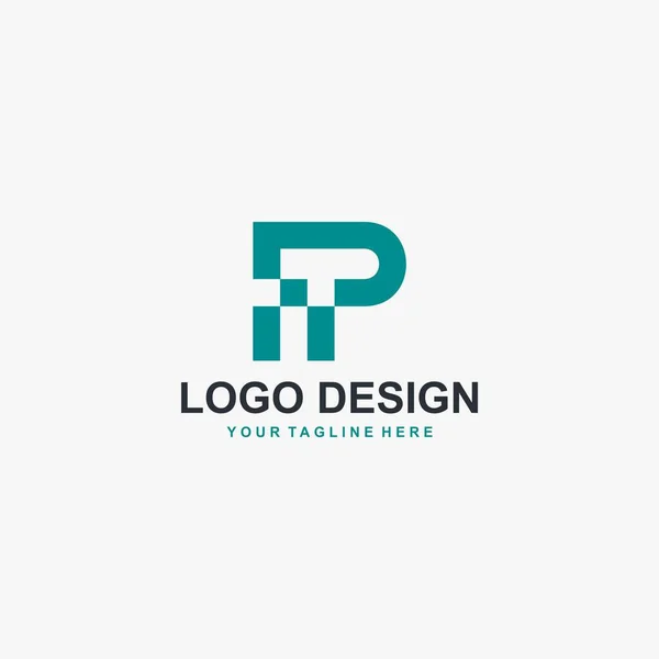 Letra Logo Design Vector — Vector de stock