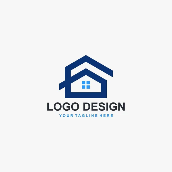 G harfi ve emlak şirketi logosu tasarımı. Özellik yönetimi illüstrasyon logosu - Vektör.