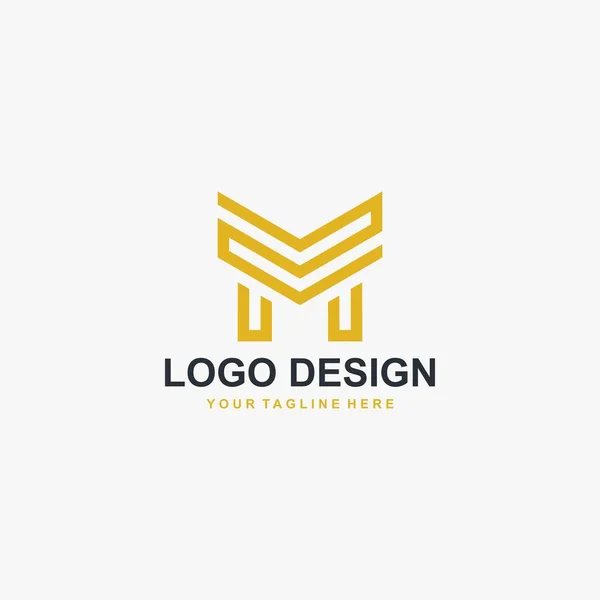 Carta Vetor Design Logotipo Logotipo Imobiliário Para Seu Negócio — Vetor de Stock