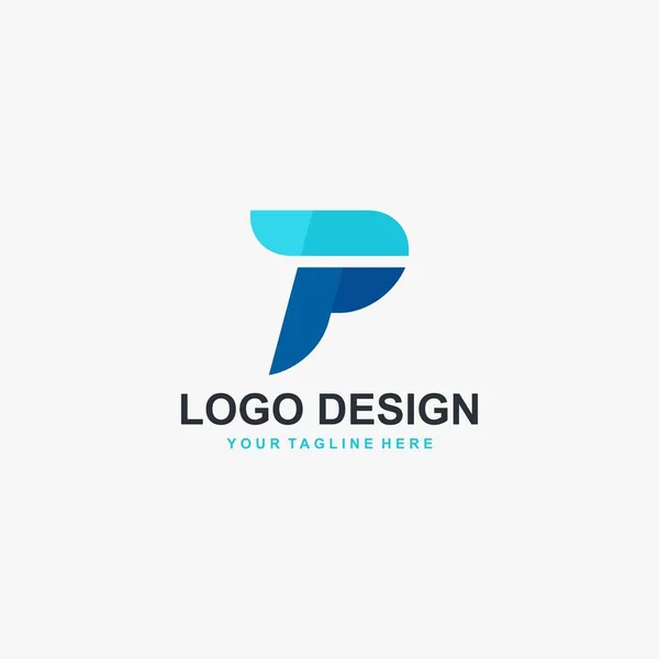 Buchstabe Logo Design Vektor Monogramm Typ Illustrationskonzept Logo Schrifttyp Logo — Stockvektor
