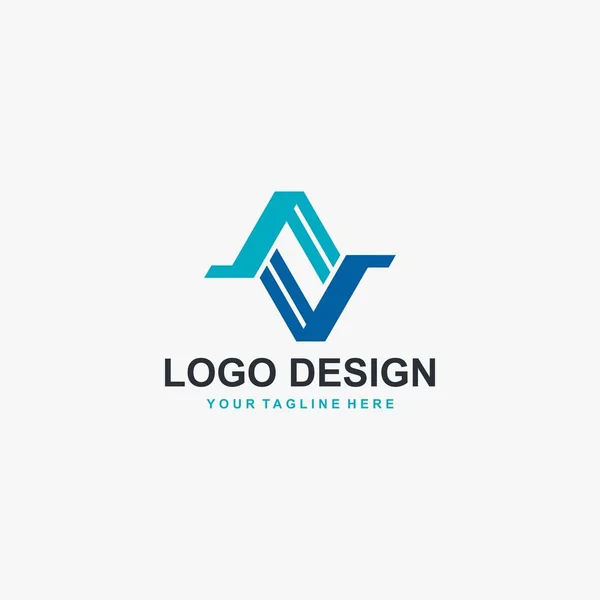 Real Estate Logo Design Vector Sign House Logo Illustration Abstract — Stock Vector
