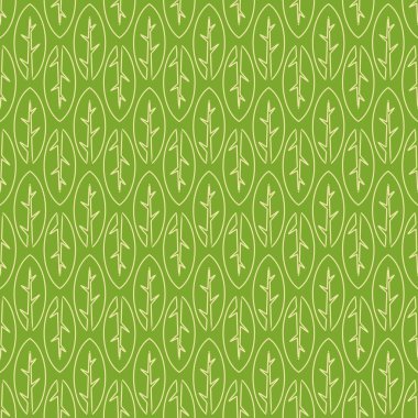 Kusursuz yaprak desenli vektör. Tam renkli tasarım illüstrasyonu.