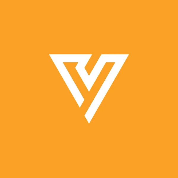 Carta Monograma Logotipo Diseño Vector — Archivo Imágenes Vectoriales