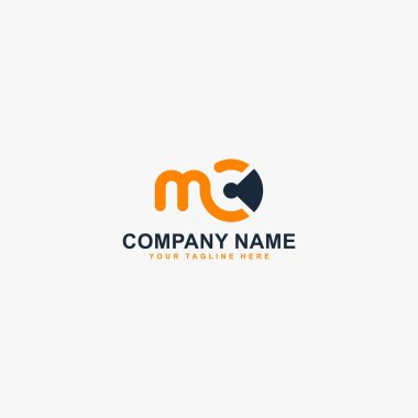 Harf MO logo tasarım vektörü. Monogram M çizim tasarımı. Teknoloji harf vektör simgesi,