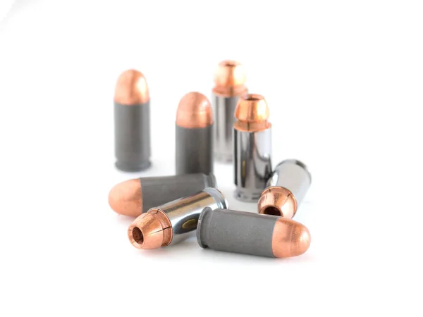 .45 Pistol bullets . — Stock Photo, Image