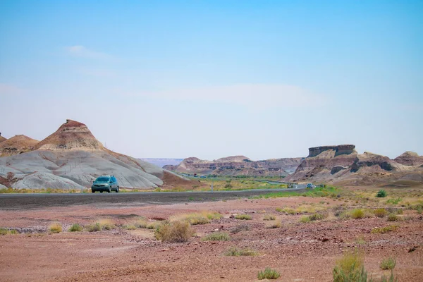Pustynia, piękne Navajo naród rezerwacji. — Zdjęcie stockowe
