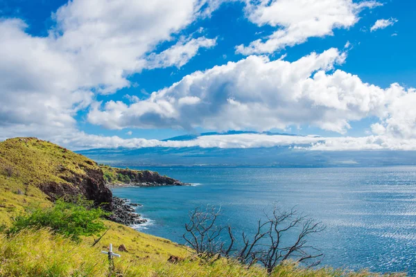 Maui adasında doğal görünümü.