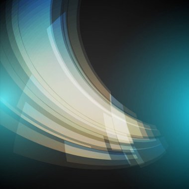 Techno geometrik vektör Modern bilimin arka plan