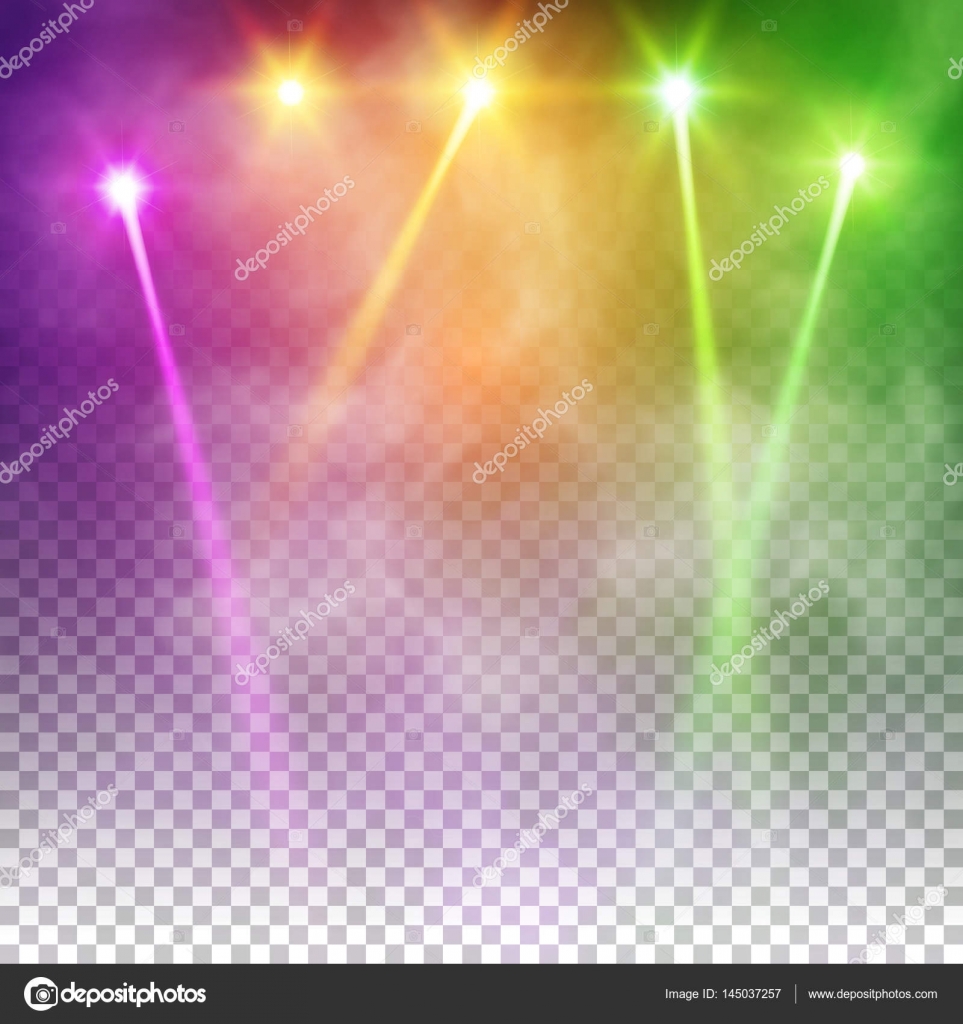 Stage lights background Royalty Free Vector Image