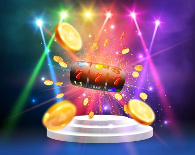 Altın slot makinesidir ikramiye kazanır.