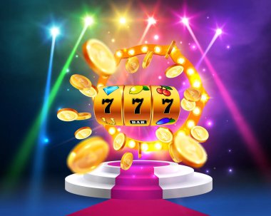 Altın slot makinesidir ikramiye kazanır.