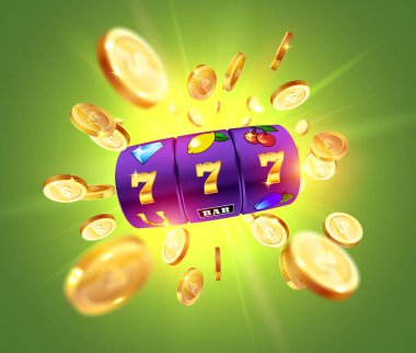 Altın slot makinesidir ikramiye kazanır.