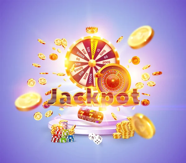 Η λέξη Jackpot — Διανυσματικό Αρχείο