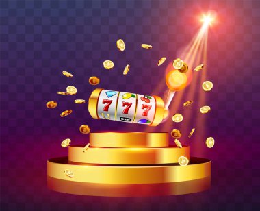 Altın slot makinesidir ikramiye kazanır.