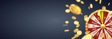 Gerçekçi 3D dönen servet