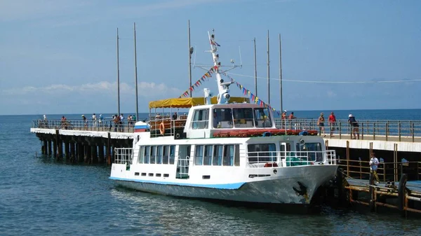 Яхта Пирсе — стоковое фото