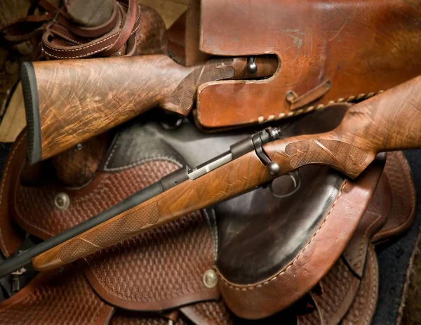 Hunting rifles weapon — Stock Photo, Image