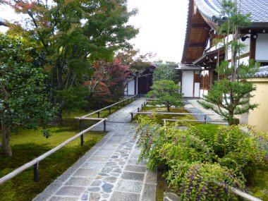 Kyoto City (Japonya karmaşık Budist Daitokuji ana girişi)