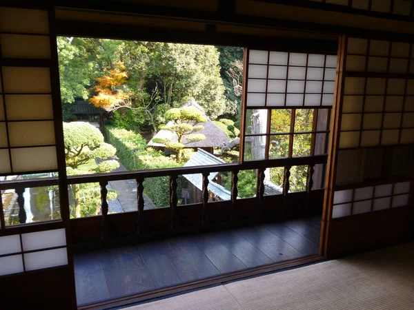 A residência Hirose na cidade de Niihama (Ilha Shikoku - Japão ) — Fotografia de Stock