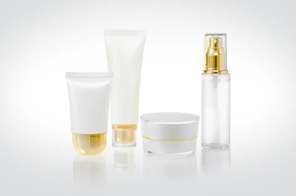 Set van cosmetische containers — Stockfoto