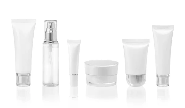 Set van cosmetische containers — Stockfoto