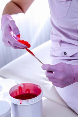 Kavanoz kozmetik ve makarna shugaring için