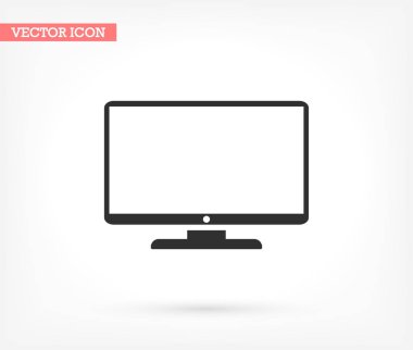 İzleyici vektör simgesi, lorem ipsum Düz Tasarım