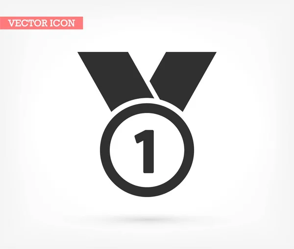 Значок награды иконка вектора, lorem ipsum Плоский дизайн — стоковый вектор