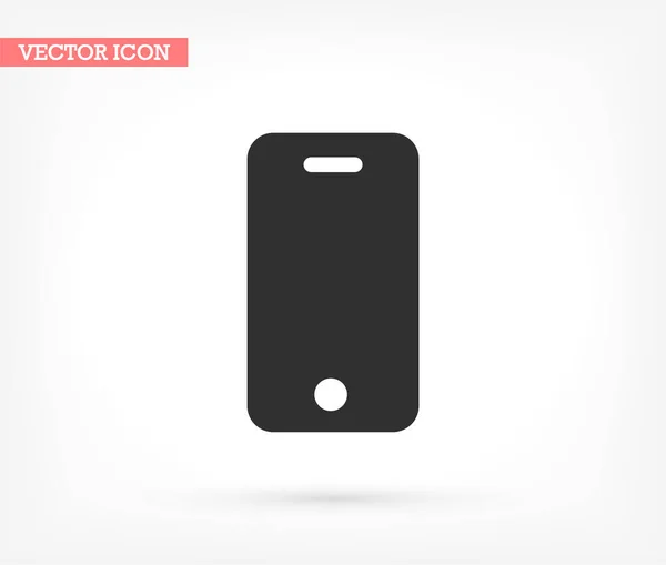 Icône smartphone, illustration vectorielle, lorem ipsum Design plat — Image vectorielle