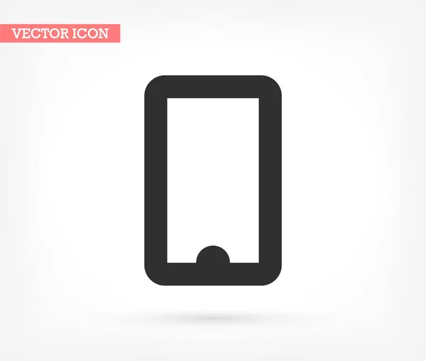 Phone vector icon , lorem ipsum Flat design — Stock Vector