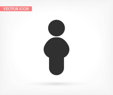 Vektör insanlar simge tasarımı 10 eps illüstrasyon