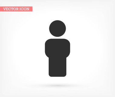 Vektör insanlar simge tasarımı 10 eps illüstrasyon