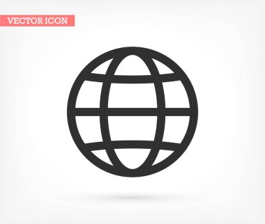 Dünya Vektör simgesi tasarımı 10 eps illüstrasyon