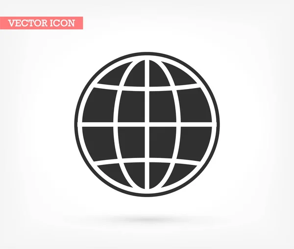 Dünya Vektör simgesi tasarımı 10 eps illüstrasyon — Stok Vektör