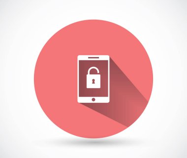 TABLET vector icon , lorem ipsum Flat design