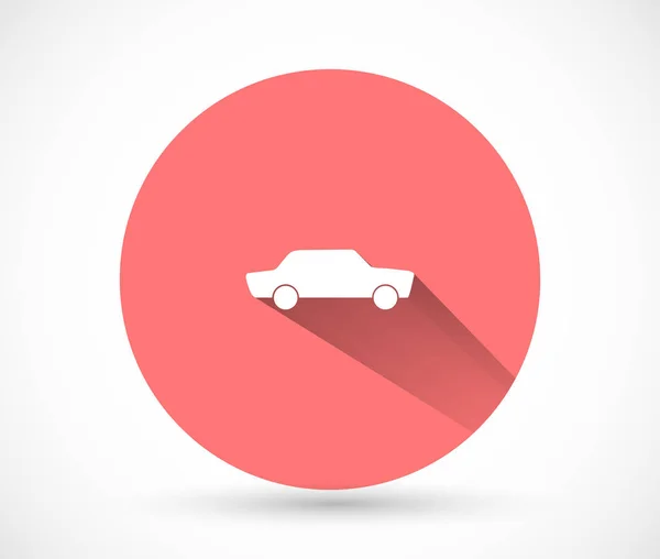 Icono de vector de coche, lorem ipsum Diseño plano — Vector de stock