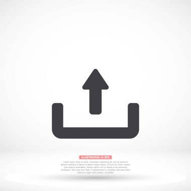 Vektör simgesi, lorem ipsum Düz Tasarım indiriliyor