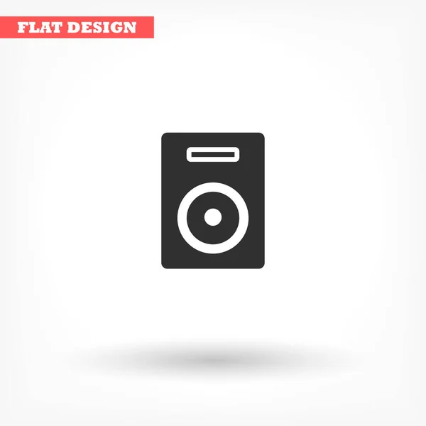 Loudspeaker vector icon , lorem ipsum Flat design — 스톡 벡터