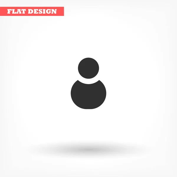 Icône vectorielle People, lorem ipsum Design plat — Image vectorielle