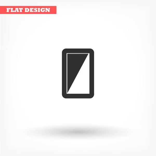 Teléfono icono vectorial, lorem ipsum Diseño plano — Vector de stock