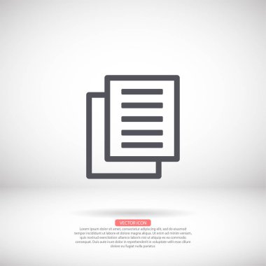 Vektör simgesi tasarımı 10 eps Düz illüstrasyon