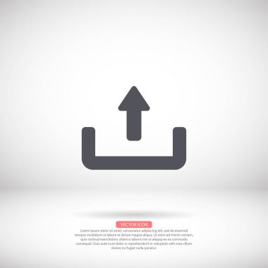 Vektör simgesi tasarımı 10 eps Düz illüstrasyon