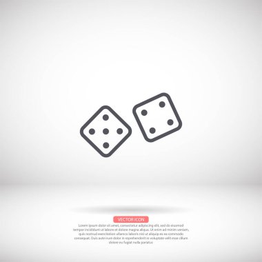 Vektör simgesi tasarımı 10 eps Düz illüstrasyon