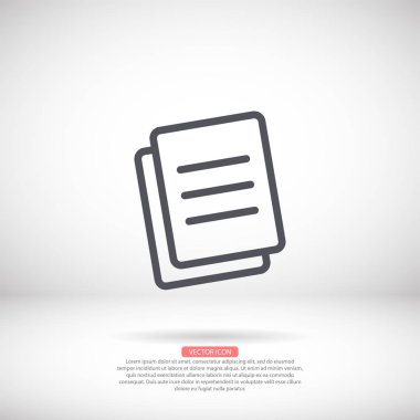 Vektör simgesi tasarımı 10 eps Düz illüstrasyon