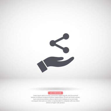 Vektör simgesi tasarımı 10 eps Düz illüstrasyon