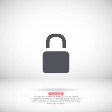 Vektör simgesi tasarımı 10 eps Düz illüstrasyon