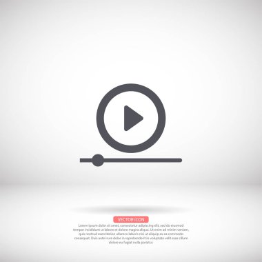 Vektör simgesi tasarımı 10 eps Düz illüstrasyon