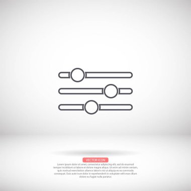 Vektör simgesi tasarımı 10 eps Düz illüstrasyon